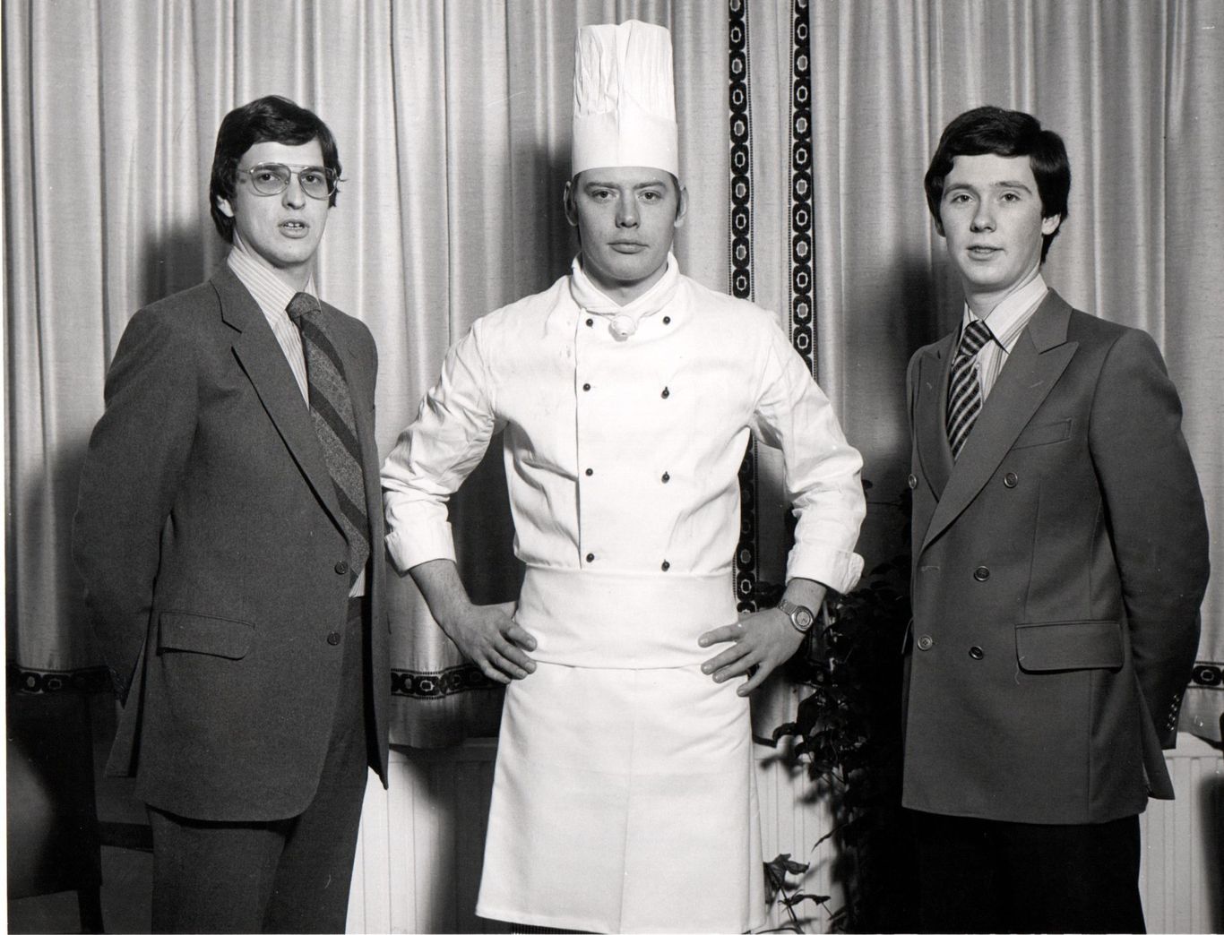 Matthew Bates, John Croft and Ian McAndrew